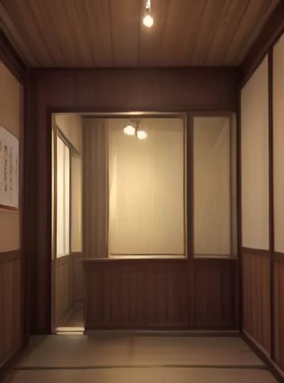 手机屏幕展示视频应用界面，暖橙色调